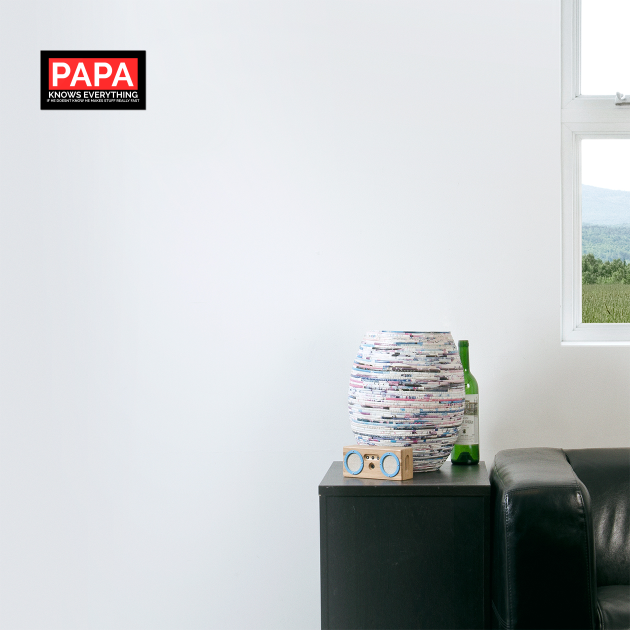 Papa Knows Everything If He Doesnt Know by Pixel Threads 